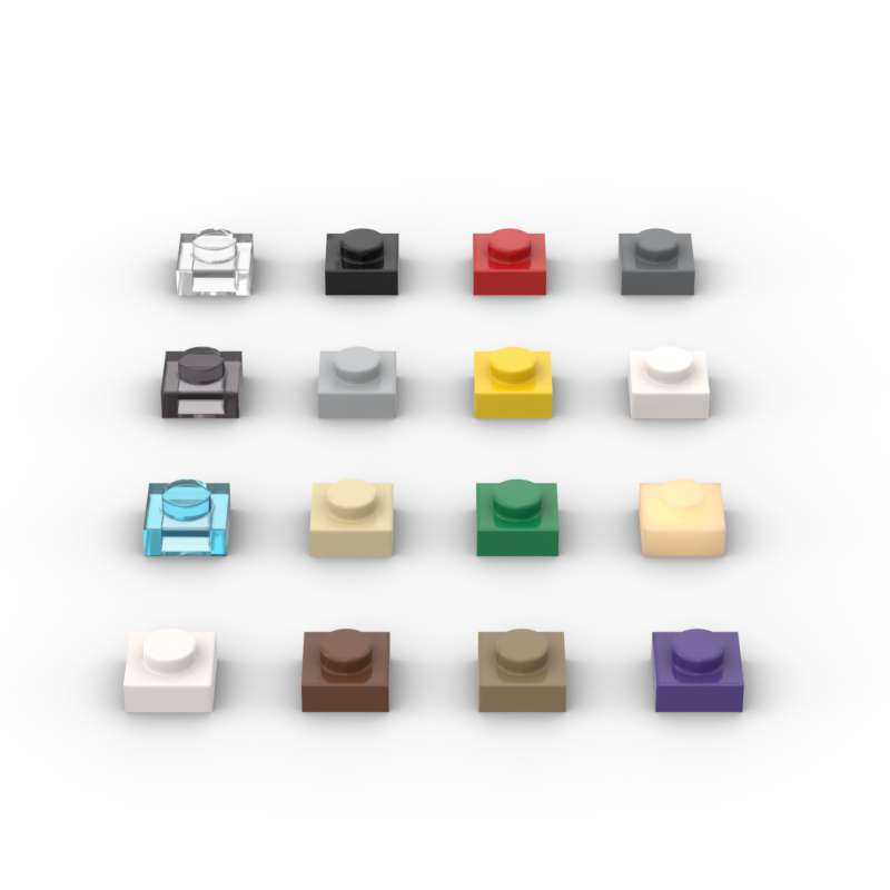 Tech Accessories Gifts - MOC 10 шт. 3024 1x1 набор