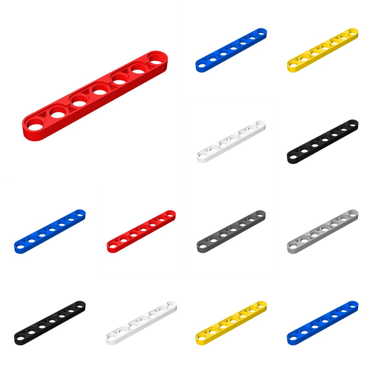 Tech Accessories Gifts - 50 шт. 32065 Liftarm, тонкие 1x7