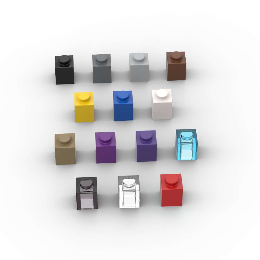 MOC 10 шт. 3005 1x1 кирпичики, – обзор и цена Tech Accessories Gifts